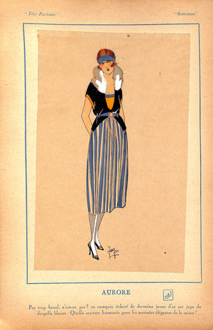 "Tres Parisien... La Mode Le Chic L'Elegance" Automne 1921 JOUMARD, G.P. Editor