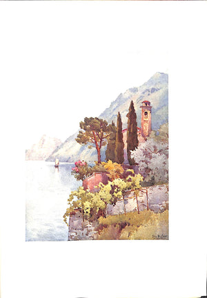 "The Italian Lakes" 1905 DU CANE, Ella [Painted By] BAGOT, Richard [Described By]