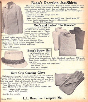 L.L. Bean, Inc. Spring 1966 (SOLD)