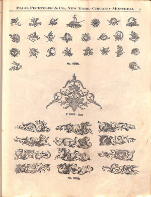 "Sample Book Of Transfer Ornaments"