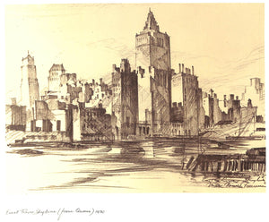 "New York: 1929-1932: Reaching For The Sky: Drawings And Prints" 1992 FREEMAN, Mark