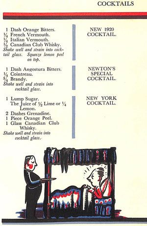 "The Savoy Cocktail Book" 1930 CRADDOCK, Harold