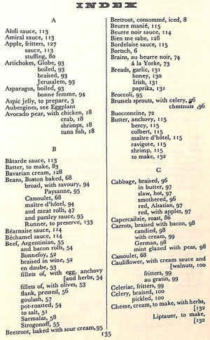 "Cosmopolitan Cookery In An English Kitchen" 1953 FITZGIBBON, Theodora