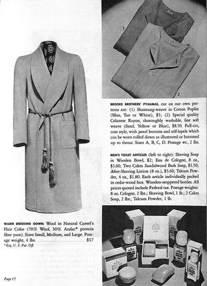 Brooks Brothers Gifts for Men & Boys: Christmas 1945 Catalog